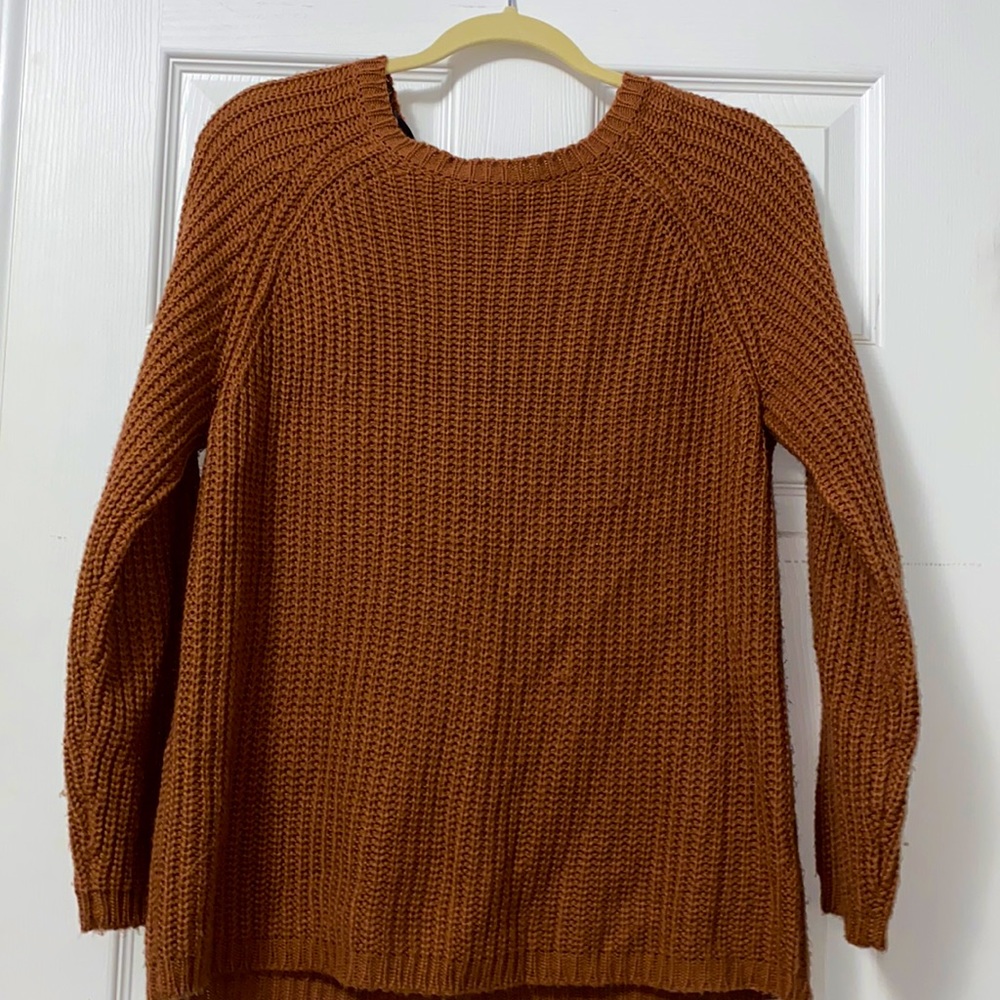 Light brown  knitted blouse